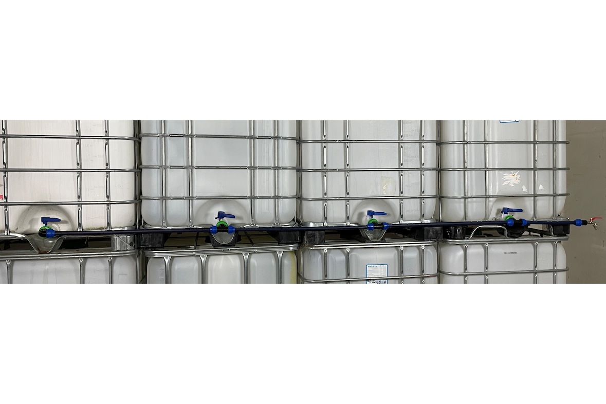 IBC Verbindungsset für vier Tanks