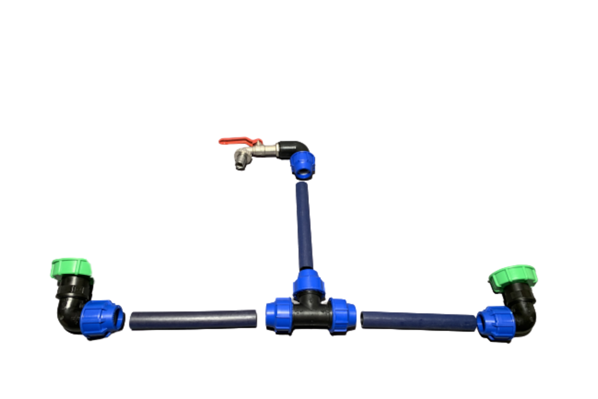 IBC Verbindungsset für zwei Tanks