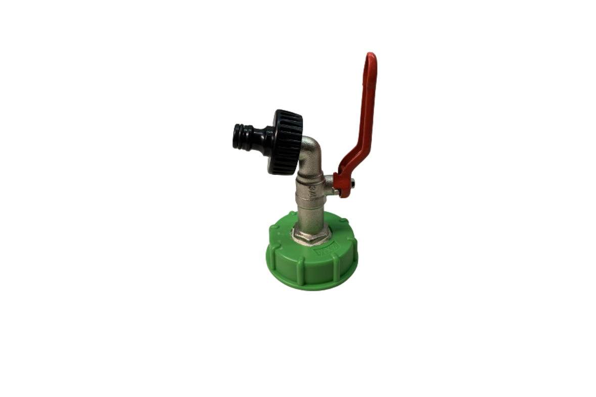 IBC Adapter mit Kugelhahn