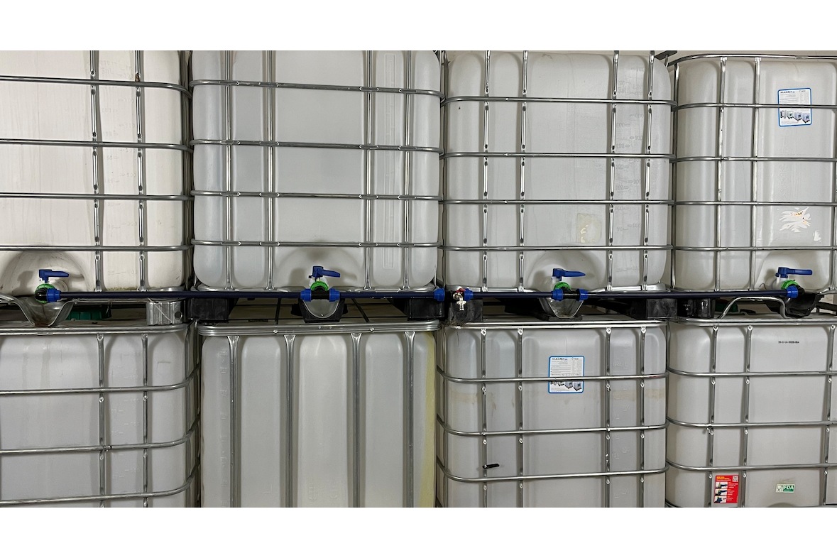 IBC Verbindungsset für vier Tanks