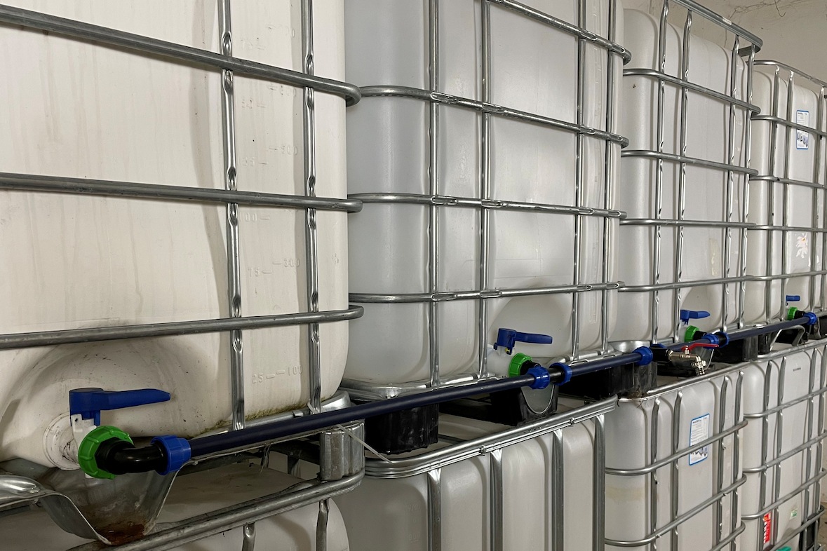 IBC Verbindungsset für vier Tanks
