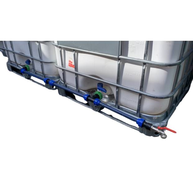 IBC Verbindungsset für zwei Tanks