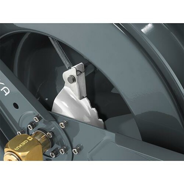 Schlauchaufroller Geka plus mit 3/4" Gummischlauch