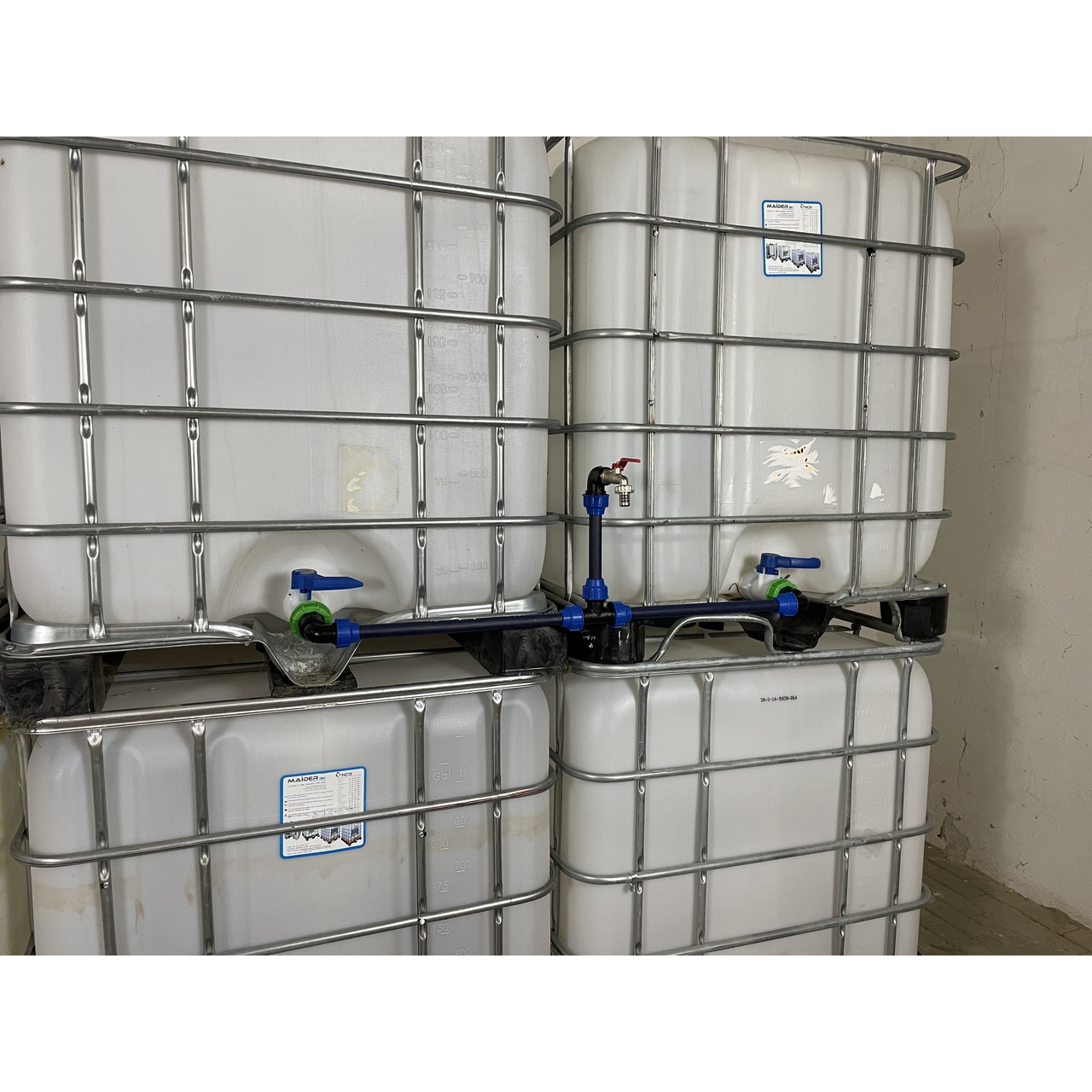 IBC Verbindungsset für zwei Tanks