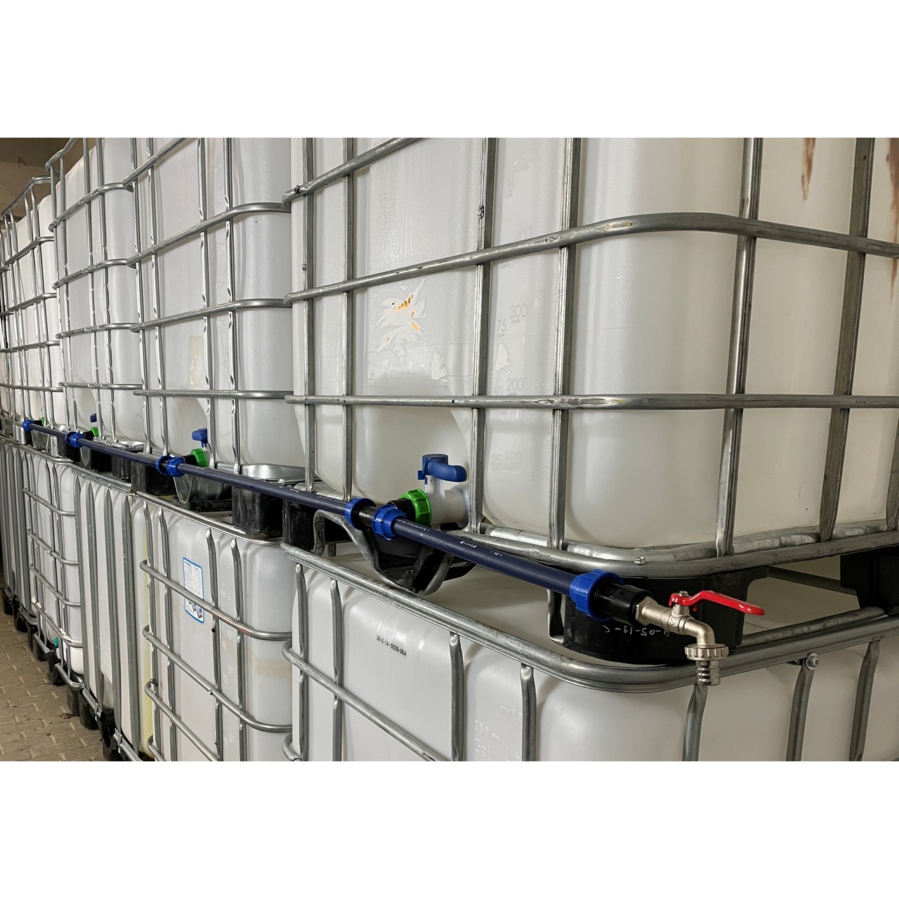 IBC Verbindungsset für vier Tanks