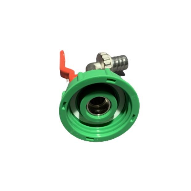 IBC Adapter mit Kugelhahn
