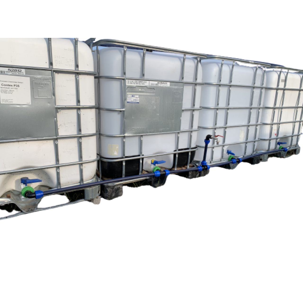 IBC Verbindungsset für vier Tanks
