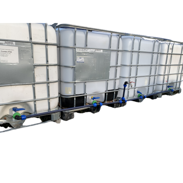 IBC Verbindungsset für vier Tanks