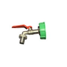 IBC Adapter mit Kugelhahn