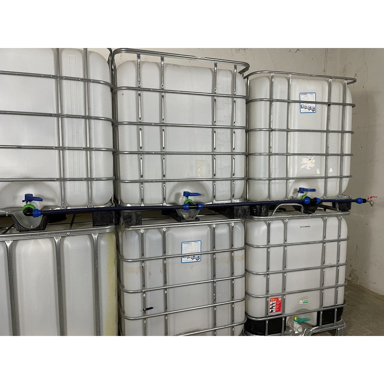 IBC Verbindungsset für drei Tanks