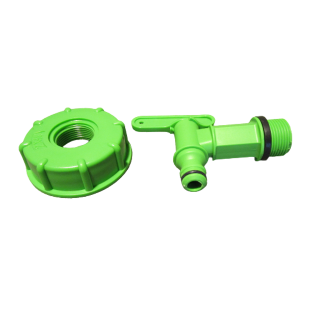 Adapter mit Hahn Klicksystem